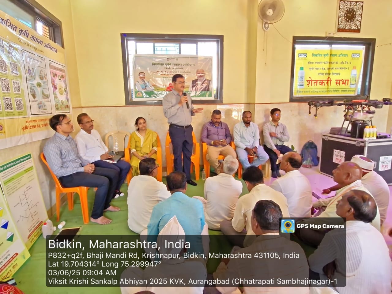 सुधारित शेतीसाठी तंत्रज्ञानाचा अवलंब करावा -डॉ.राकेश अहिरे